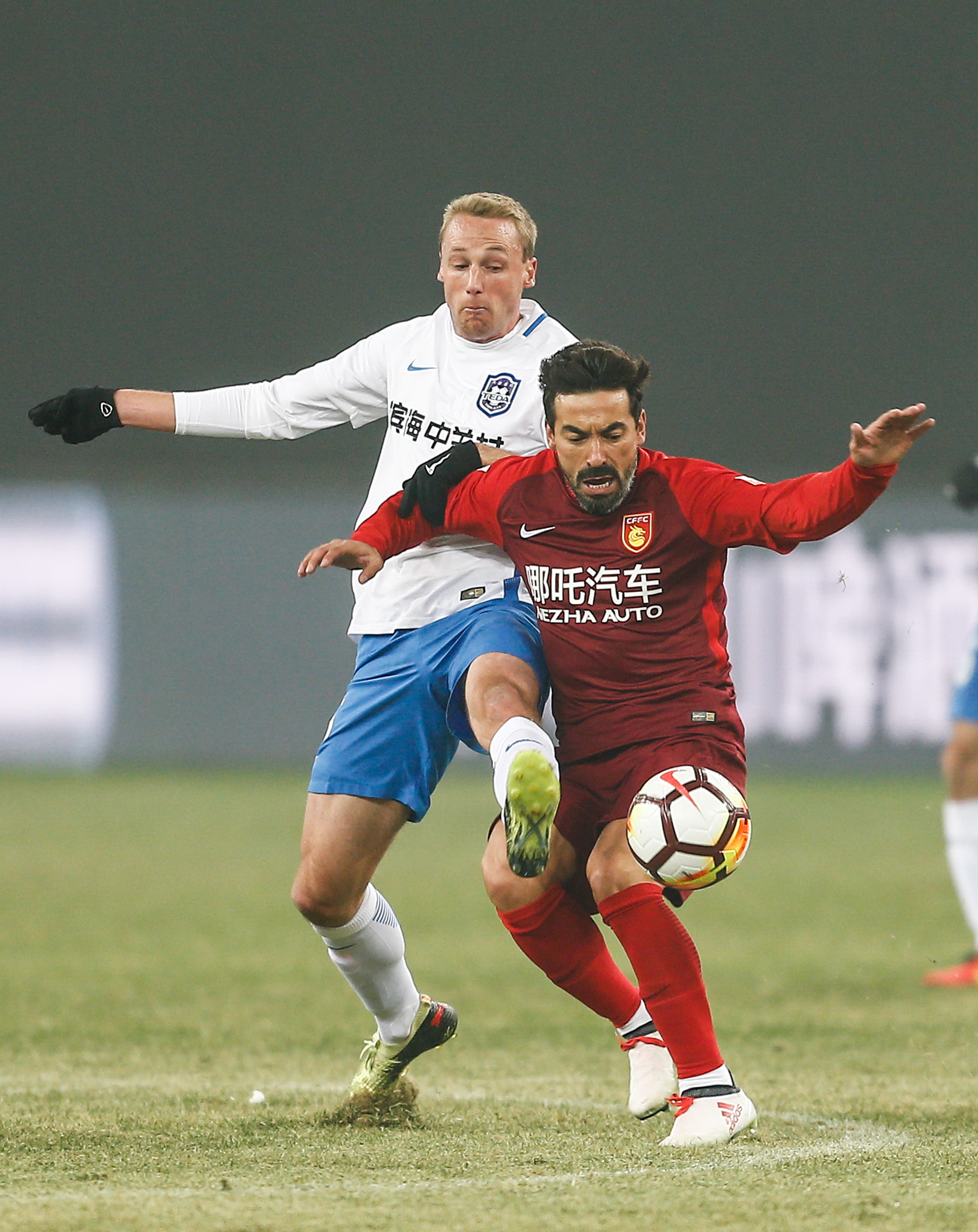 河北华夏幸福不畏艰难，迎战天津泰达